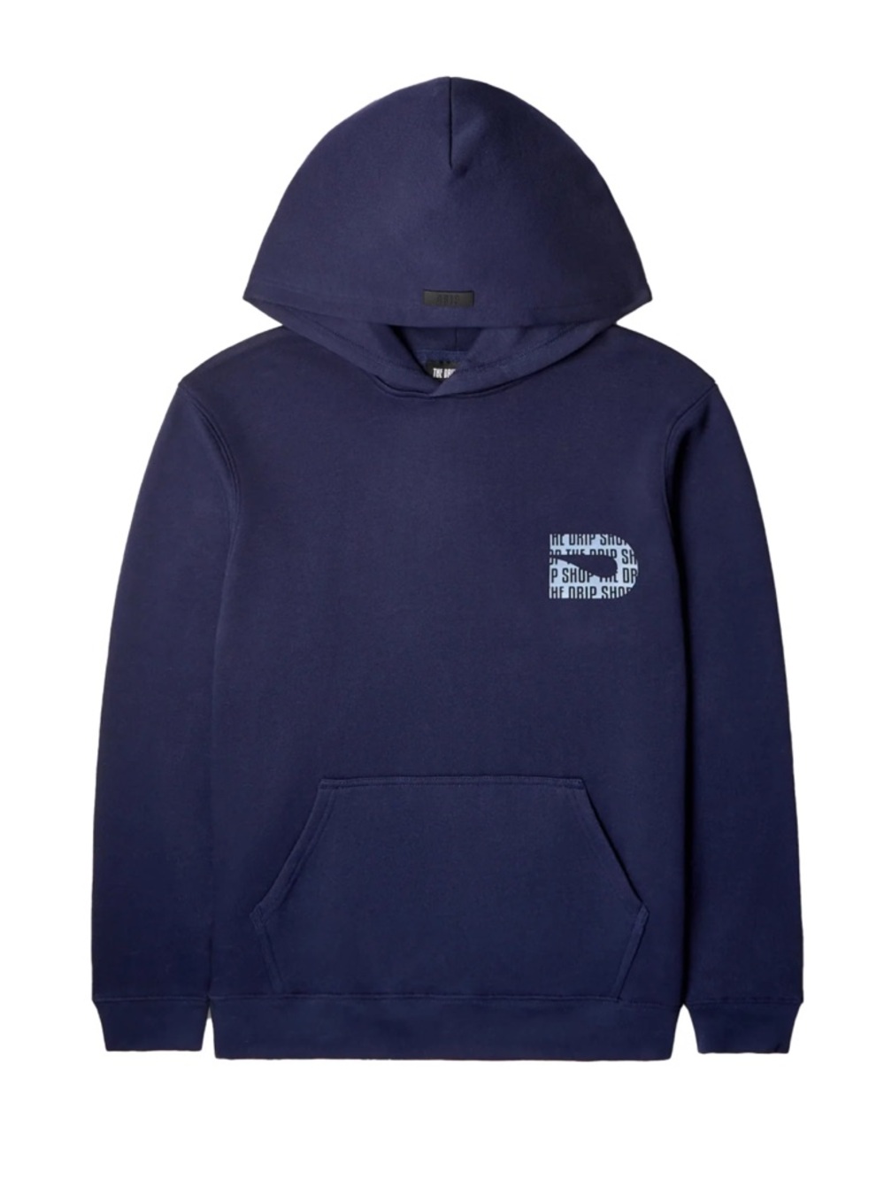 The Drip Shop- Navy Icon hoodie Youth Medium